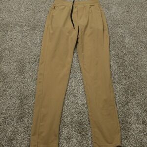 Public Rec Pants Mens 28x32 Khaki Tan All Day Every Day Jogger‎ Stretch Nylon
